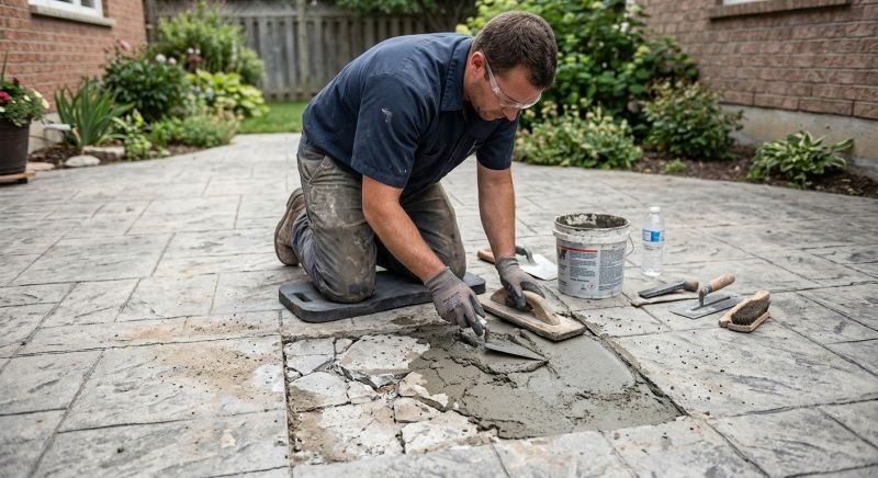 Decorative Concrete Repair in Bonita Springs, FL