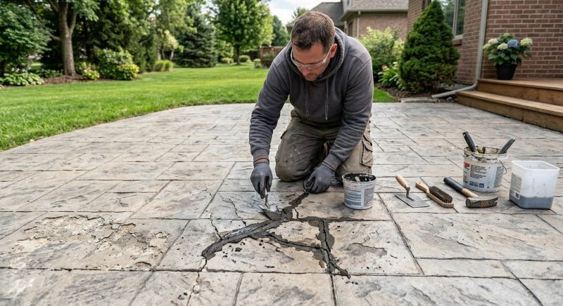 Decorative Concrete Repair in Corpus Christi, TX